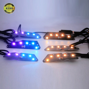 2018-2020 pour <span class=keywords><strong>Ford</strong></span> <span class=keywords><strong>Mustang</strong></span> DRL <span class=keywords><strong>LED</strong></span> Board RGB Chasing Turning Signal <span class=keywords><strong>LED</strong></span> Strip Switchback Daytime Running Light New Condition - Product Image 2