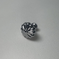 Poignée de meuble contemporaine en alliage de zinc, bouton citrouille fantaisie, à trou unique, multicolore, pour cuisine, chambre, armoire, placard, villa