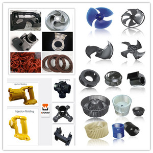 Piezas de Repuesto para Automóviles Fabricadas en Fábrica Confiable, Aspas de Aire Personalizadas, Productos de Plástico Moldeados por Inyección PA6/PA66 - Product Image 3