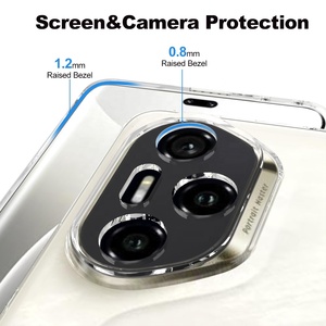 Coque de téléphone Usine 2.0mm Épais Transparent Coque Smartphone Cristal Clair Couverture de Téléphone pour <span class=keywords><strong>Honor</strong></span> 300 Pro 400 Lite 200 Smart - Product Image 3