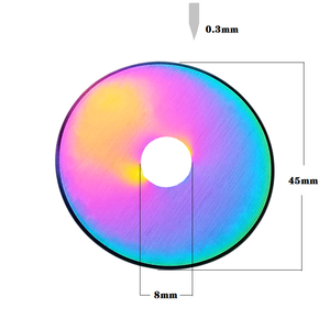 45mm Precision Round <strong>Blades</strong> 30-Day Replacement | 10K+ Stock Ready