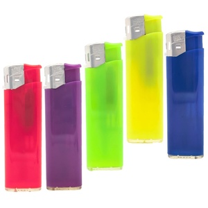 Briquet électrique jetable en plastique transparent coloré au prix <span class=keywords><strong>d</strong></span>'usine - Product Image 2