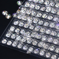 YINGMA Prix par Carat Pierre Précieuse Ronde en Gros Diamants VVS Pierres de Moissanite en Vrac