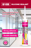 Scellant en silicone tout usage 100% silicone (transparent)