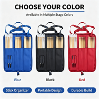 Support de sac de bâton de tambour en Nylon bleu de haute qualité d'usine directe léger et résistant à l'eau Portable et Durable à bas prix