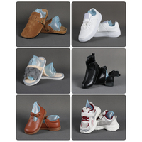 Étireurs de chaussures gonflables multiples (film à bulles d'air en PE plastique) pour maintenir la forme des chaussures, emballage antichoc