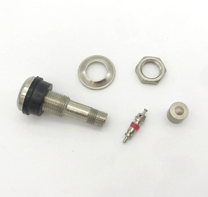 Válvula de Neumático TR416 de Latón Niquelado para Automóviles de Pasajeros y Camionetas Ligeras - Product Image 5