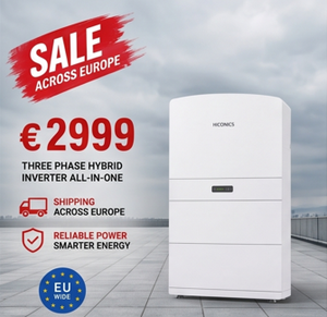 Inversor Híbrido Trifásico HICONICS, Sistema de Almacenamiento de Energía Apilable Todo en Uno, Envío a Todo el Mundo (UE) - Product Image 1