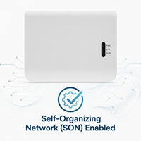 Microcella Integrata 4G LTE a Basso Consumo 9W per Interni, 2x50mW ENB FDD B1 B3 B5 TDD B40 per Copertura Hotspot ad Alta Densità
