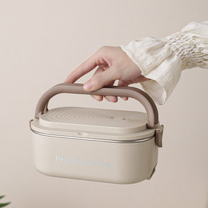 Boîte <span class=keywords><strong>Repas</strong></span> Électronique <span class=keywords><strong>Chauffante</strong></span> Thermostatique Portable en Acier Inoxydable 304 pour Employés de Bureau - Product Image 4