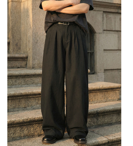<span class=keywords><strong>Pantaloni</strong></span> Hip Hop da Uomo, <span class=keywords><strong>Pantaloni</strong></span> <span class=keywords><strong>Lunghi</strong></span> Larghi <span class=keywords><strong>con</strong></span> <span class=keywords><strong>Tasche</strong></span> <span class=keywords><strong>Laterali</strong></span>, <span class=keywords><strong>Pantaloni</strong></span> in Cotone per Uomo, <span class=keywords><strong>Pantaloni</strong></span> in Velluto a Coste - Product Image 2
