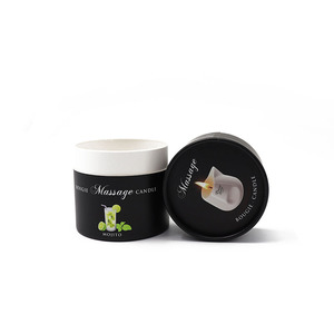 Caja de Cartón Cilíndrica Reciclable con Logotipo Personalizado <span class=keywords><strong>para</strong></span> Aceite Esencial, Vela, Cosméticos, Envase de Tubo de Papel <span class=keywords><strong>para</strong></span> Botellas de Cuidado de la Piel - Product Image 3