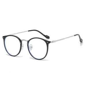Monture de lunettes ovale de style coréen, monture complète, anti-lumière bleue, pour femmes adultes, origine Taizhou M3-6254-1 - Product Image 5