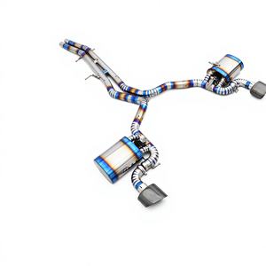 Catback uitlaatpijpen voor Audi RS4 B9 2.9T titanium uitlaatpijp demper uitlaatsysteem ondersteunt maatwerk - Product Image 4