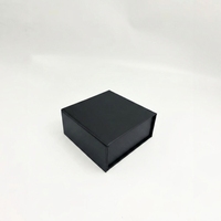 Boîte cadeau magnétique de luxe personnalisée en gros avec logo, boîte à bijoux rigide pliable en papier, emballage magnétique pliable
