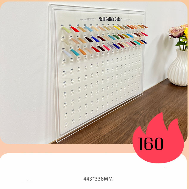 160 couleurs - Embouts d'ongles gratuits