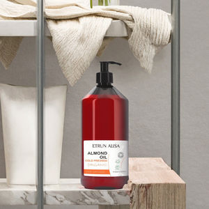 Huile Essentielle Pure Biologique Pressée à Froid ETRUN, Huile Végétale d'Amande à Marque Blanche pour Massage, Cheveux, Corps, Ongles, Cuticules, Grossesse et Vergetures - Product Image 3