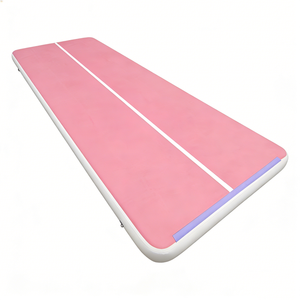 Piste d'<span class=keywords><strong>air</strong></span> de qualité commerciale personnalisée de 10 m/12 m - Tapis de sol de gymnastique gonflable épais pour la salle de sport et l'entraînement physique - Product Image 2