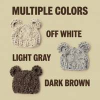 Gorros de Invierno para Bebés, Niños y Niñas, de Algodón Transpirable, Absorbentes de Sudor, Tejidos, Ecológicos, Deportivos, para las Cuatro Estaciones, con Bordado