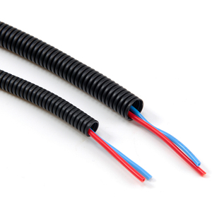 Conducto de <span class=keywords><strong>cable</strong></span> de conducto eléctrico flexible <span class=keywords><strong>corrugado</strong></span> PP antiestático y conductos y accesorios con <span class=keywords><strong>medidas</strong></span> de protección - Product Image 4