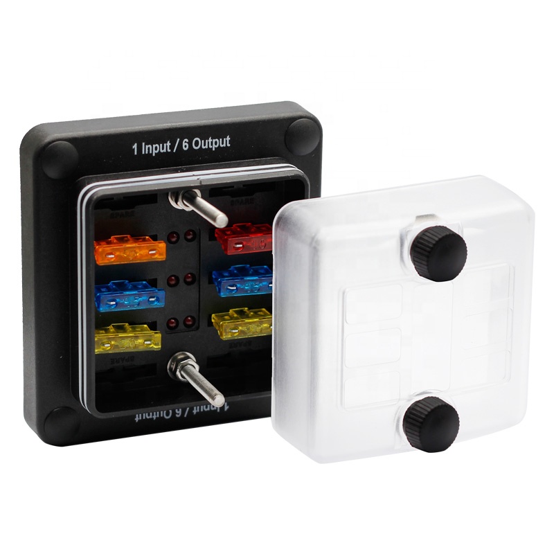 Водонепроницаемый блок предохранителей для лодки, грузовика, лодки, грузовика, 32 в