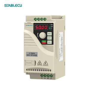 Stabillecu 380V เฟสเดียวถึงสามเฟส380V AC 2.2KW VFD อินเวอร์เตอร์ความถี่ <span class=keywords><strong>vsd</strong></span> โปรแกรมควบคุมความเร็ว50/60Hz - Product Image 1