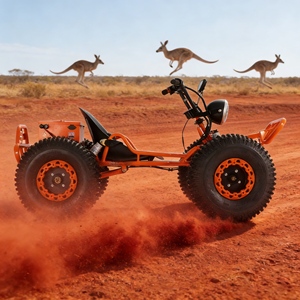 Factory Wholesale Electric Go Kart Chain Drive 4x4 Street <strong>Legal</strong> for Adults <strong>Road</strong> Off-<strong>road</strong> Dual Use Ride - Product Image 3