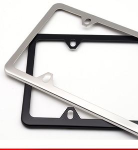 Marco Personalizado para Matrícula con Cuatro Orificios Metálicos Cromados y Tornillos, Cubierta Premium para Placa de Matrícula - Product Image 3