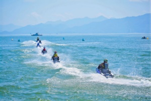 Thuyền kart nhỏ tốc độ cao TAME BILLOW có pin, thuyền điện mini dành cho thể thao dưới nước, thuyền phản lực mini có động cơ - Product Image 2