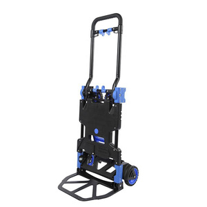 Chariot à main pliable DELANHUWI, chariot portable robuste pour déménagement, livraison à domicile, camping, entrepôt - Product Image 6