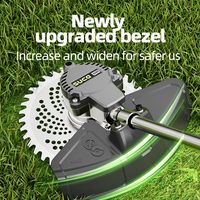 SUCA-Débroussailleuse électrique à batterie au lithium, outils de jardinage sc-6201 40V, tondeuse à gazon sans fil