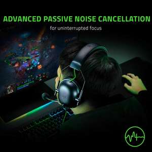 Audífonos Originales <span class=keywords><strong>Razer</strong></span> <span class=keywords><strong>BlackShark</strong></span> <span class=keywords><strong>V2</strong></span> <span class=keywords><strong>X</strong></span> para Videojuegos, Audífonos Esports con Sonido Envolvente 7.1 para Juegos, Conector de Audio de 3.5 mm - Product Image 5