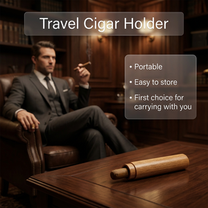 Estuche de Madera Hermético para un Solo Cigarro, Porta Cigarros de Bolsillo, para Viajes a Vietnam - Product Image 2