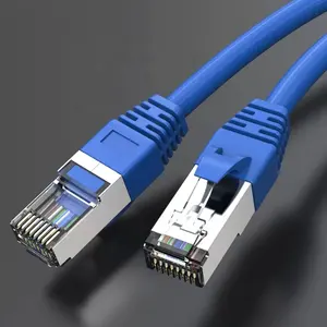 cantell customization STP SFTP 1m 2m 3m 5m 20m 30m 50m Ethernet cable CAT6a CAT7 Double Shielded Ethernet Patch Cord