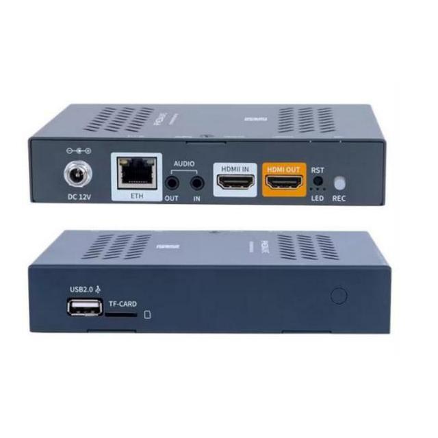 HODAO HDH1000 H.264/H.265 for HD MI Encoder High Definition IP MI Encoder with SRT/HTTP/RTSP/RTMP Protocols for FTTH