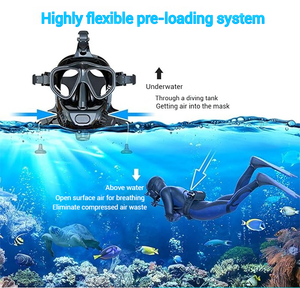 Mặt nạ oxy cho bể lặn và Mặt nạ Mặt nạ lặn với Oxy - Product Image 3