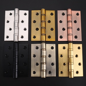 Bisagras de Tope con Rodamiento de Bolas de 5 Pulgadas <span class=keywords><strong>para</strong></span> Muebles Puertas de Madera <span class=keywords><strong>Bisagra</strong></span> <span class=keywords><strong>Plegable</strong></span> <span class=keywords><strong>Plana</strong></span> - Product Image 5
