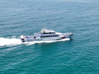 Bateau de patrouille maritime en aluminium Grandsea AL-270P de 26,8 m, homologué BV/CCS, avec moteur Weichai Baudouin 26 kn pour la surveillance
