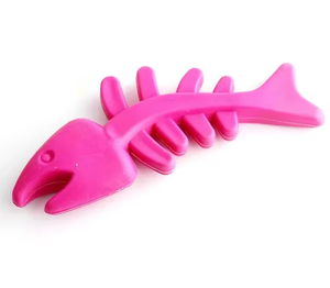 Giocattoli a Forma di Lisca di Pesce con Suono per Cani e Gatti, Divertenti Giochi di Addestramento con Suono per Cuccioli - Product Image 2