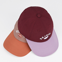 Gorro Deportivo Bordado con Logotipo Personalizado en Oferta, Ajustable, de 6 Paneles, Color Sólido, Transpirable, para Primavera y Verano, Gorra de Béisbol a la Moda