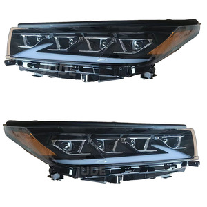 Toyota Highlander Headlight Assembly 2018-2021 LED Four-Lens Daytime Running <b>Light</b> Retrofit - Product Image 4