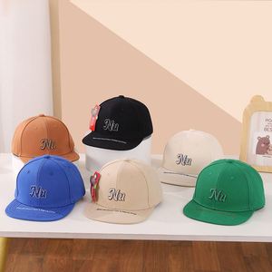 Gran oferta, gorra de béisbol con protección solar para niños, gorra deportiva con letras de calle, transpirable, impermeable, Unisex, gorra ajustable para niños pequeños - Product Image 2