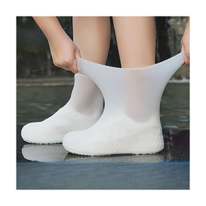 Dayanıklı açık antislip ayakkabı lateks kullanımlık taşınabilir katlanabilir ayakkabı kapakları