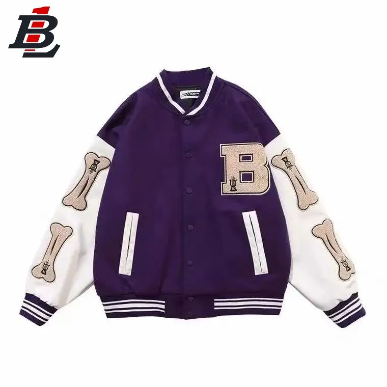 2022 y2k beisboleras chaquetas de hombre de basketbol universitaria para hombre bomber jacket