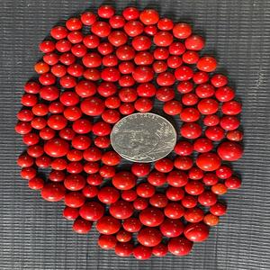 Piedras preciosas sueltas redondas Rosarita Rojas calibradas de 6mm, piedras naturales para hacer joyas, anillos, pendientes, colgantes y diseños personalizados - Product Image 1