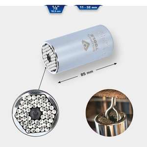 BRILLIANT TOOLS - BT022899 1/2'' universal <b>socket</b>, 11 - 32 mm - EAN 4042146868492 RATCHET AND <b>SOCKET</b> SETS 1/2" - Product Image 2