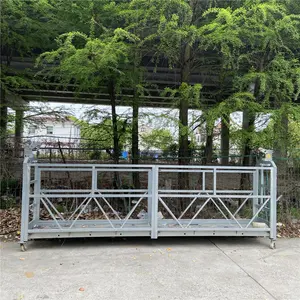 Aluminum Alloy ZLP630 ZLP800 Suspended Wire Rope Swing Stage Gondola Platform