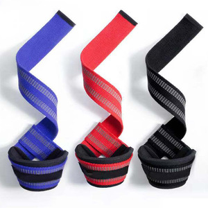Menics OEM/ODM Profesyonel Bilek Destek Bandı Halter Kuvvet Antrenmanı Barfiks Sert Çekiş Kuvveti Bandı Erkekler ve Kadınlar için - Product Image 5