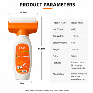Rental House Renovation <b>Roller</b> Paint <b>Large</b> Capacity Big <b>Roller</b> Quick Refreshing Wall Latex Paint - Product Image 3