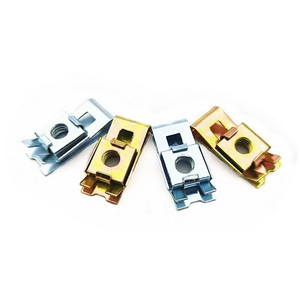 <span class=keywords><strong>Prix</strong></span> de gros Fixations : Écrou à clip en U en acier à ressort, type à pression en cuivre, avec vis - Product Image 4